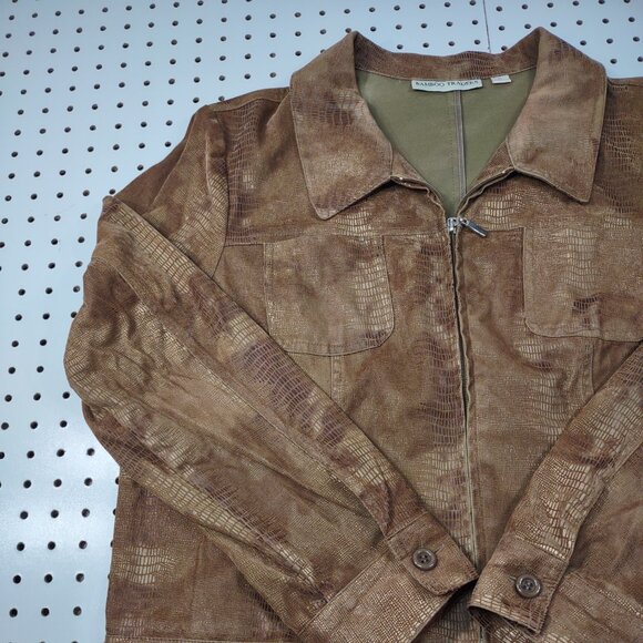 Bamboo Traders Snakeskin Jacket, Size XL - Picture 4 of 8